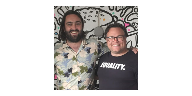 1 chris hassell l brynley gibson r smalljpg Kuju partners with brand experience agency for new VR and AR projects