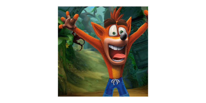 1 crbannsanjpg Crash Bandicoot claims No.1 in the UK charts