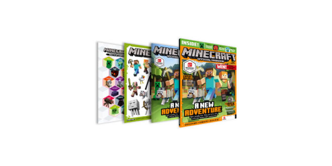 1 minecraft magjpg Egmont launches first official Minecraft magazine with Mojang