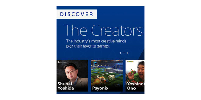 1 psncuratorsjpg Developer Curators added to PlayStation Store