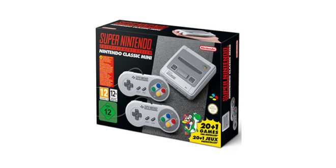 1 snesminiboxjpg Nintendo promises improved SNES Mini stock situation