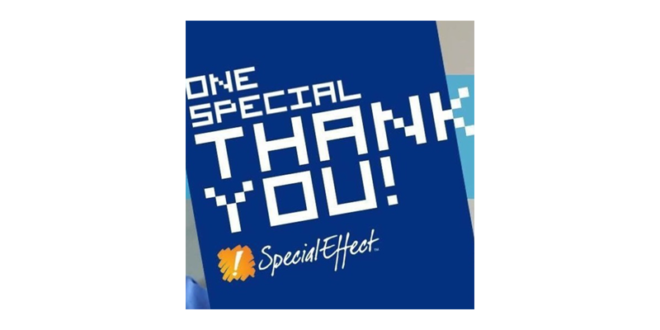 1 specialeffectpng SpecialEffect raises over &pound;300,000 for One Special Day