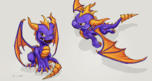1082spyro sketch 02 [UPDATE] Spyro Trilogy Remaster coming this year
