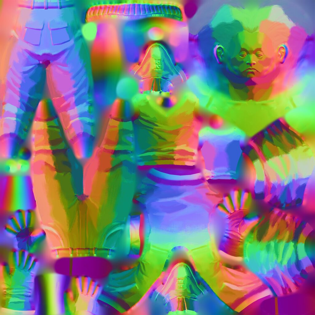 4 Tech Kim normalpaint "We knew immediately that we needed to make a game with a striking and unique look to accompany the writing" – The Art Of Disco Elysium