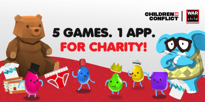 5954 wc uk we mobile launch feature graphic 1024x500 03 Charity game app HELP returns to support children affected by conflict