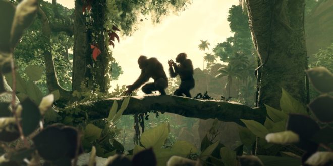 Ancestors Screenshot Grooming SettingSun.0 Patrice Désilets says Panache's latest game didn't review well because 'Ancestors is so different' and 'some reviewers actually didn't play' it