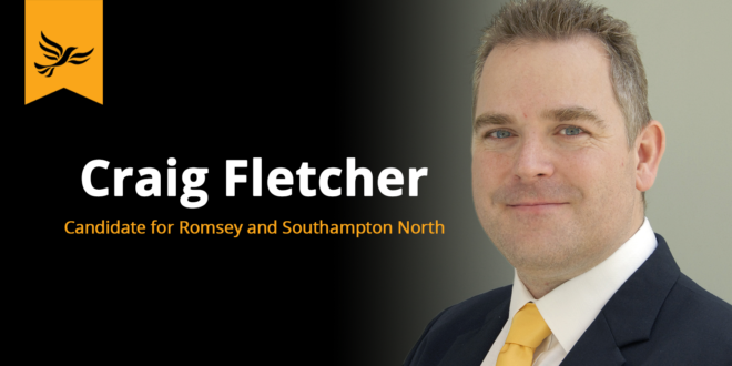 Announcement Twitter Industry veteran Craig Fletcher becomes Liberal Democrat MP candidate: "I will be a champion for the industry if I am elected to Parliament"