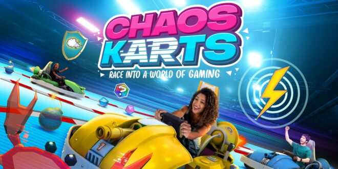 Chaos Karts KV Blue 1 Chaos Karts, the UK's first live action video game, is coming to Shoreditch in August