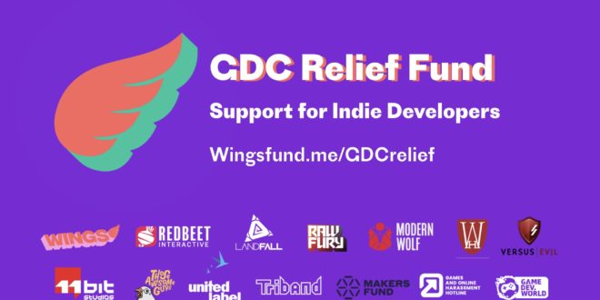 GDCReliefFund mainimage Games industry bands together to support indie developers financially impacted by GDC postponement
