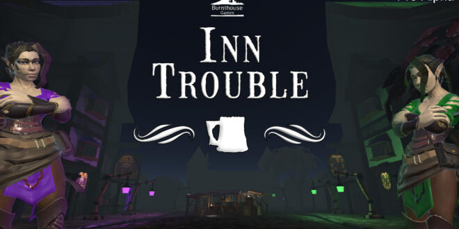 InnTrouble Title Unsigned – Competitive customer service with slapstick sabotage in Inn Trouble!
