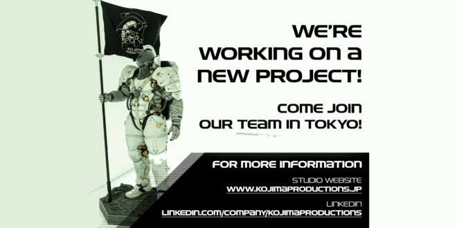 KJP New Project copy Kojima Productions looks keen to widen its net as it hires for a new unannounced project