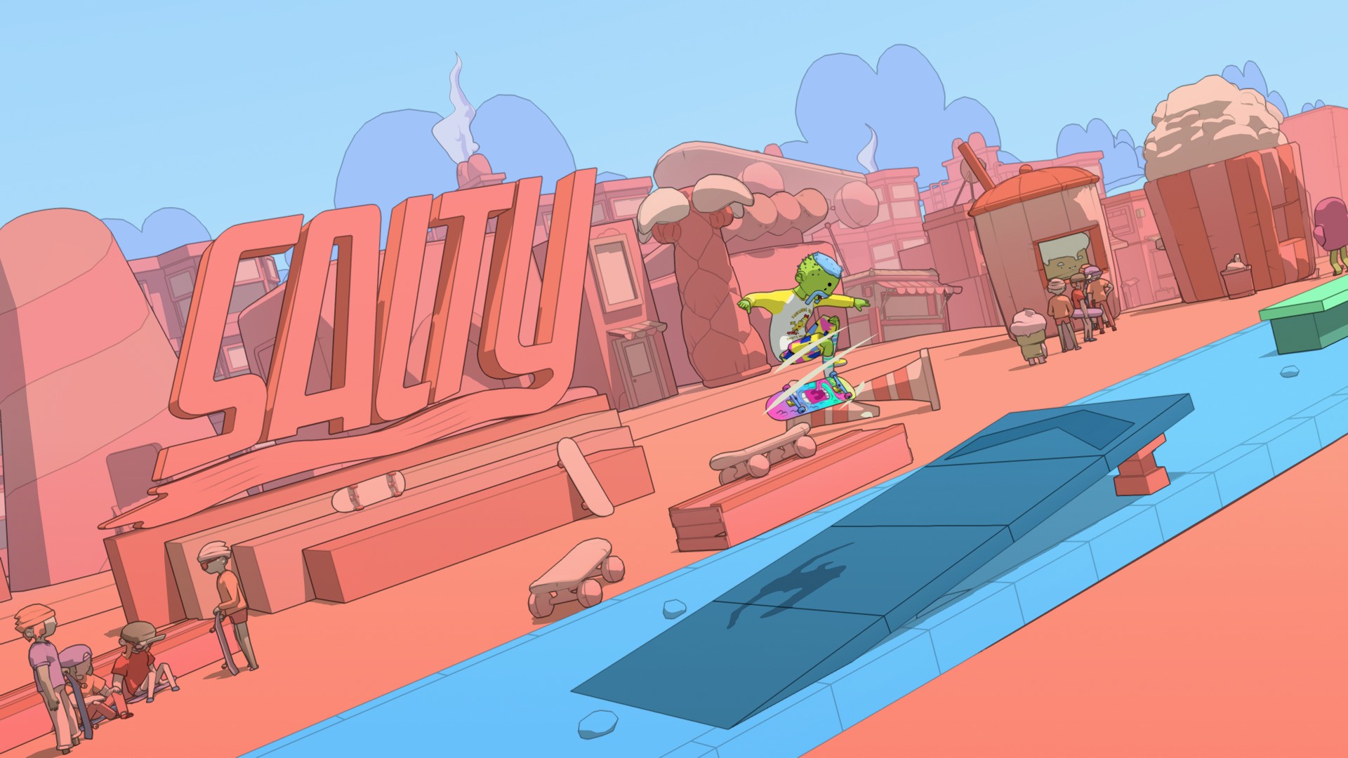 OOW ReviewsScreenshot SunshineValley When We Made... OlliOlli World: How abandoning crunch empowered Roll7 to create its best game yet