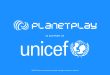 PlanetPlay UNICEF Play For The Children Collection [Industry news] PlanetPlay and UNICEF unite gamers for global impact