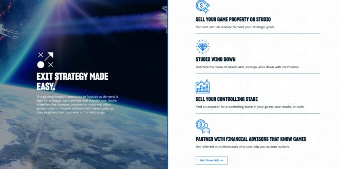 Screen Shot 2021 04 20 at 2.07.42 PM 1 Xsolla announces Xsolla Exit Strategies – offering developers exit advising and planning