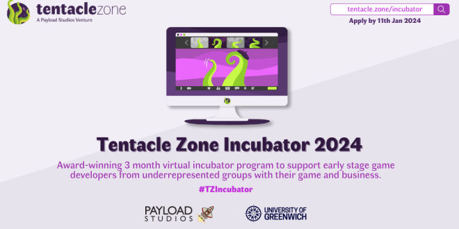 Tentacle Zone Incubator [From the industry] Applications Open Today for the Award-Winning Tentacle Zone Incubator