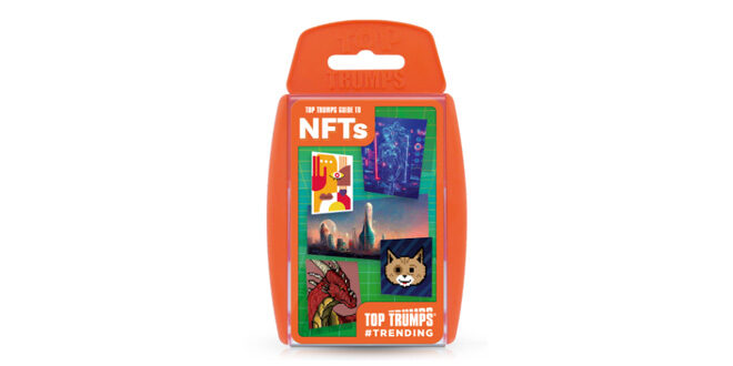 Top Trumps NFTs header Top Trumps announces new NFT card set for its #TRENDING range