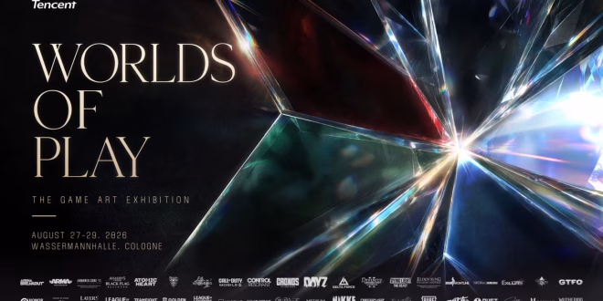 Worlds of Play Main KV 1 [Industry news] Explore the art and creativity behind 40 game titles through “Worlds of Play” global art exhibition