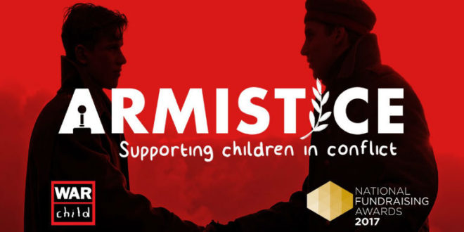 armistice 786jpg War Child kicks off Armistice 2017 charity event