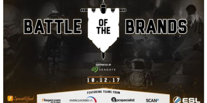 battleofthebrandsjpg ESL announces Christmas charity derby