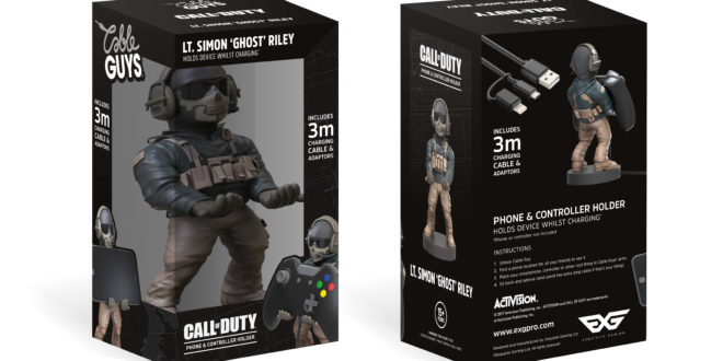 cableguyghost newjpg EXG announces Call of Duty Cable Guy devices