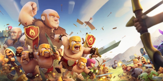 clash of clanspng Clash of Clans spawns AR builder for anniversary