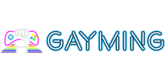 cropped Gayming logo horizontal NoBackground copy 2 1 Pride in gaming – Gayming Magazine's Robin Gray on 12 transformative months for LGBTQ+