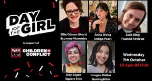 dayofthegirl UK charity War Child to host Game of The Girl Panel