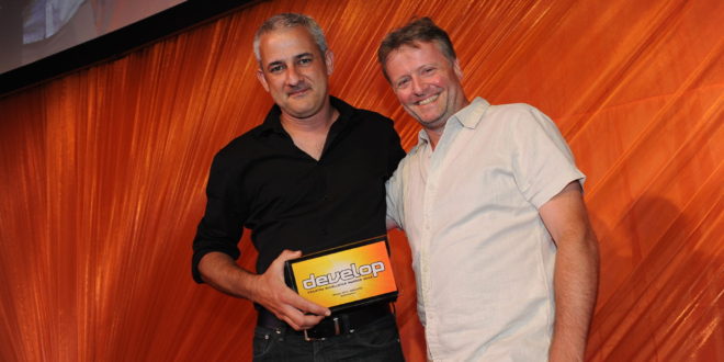 develop awards 2013 services audiomotionjpg Kuju hires ex Audiomotion MD Mick Morris