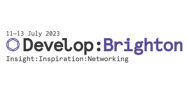 develop brighton 2023 header logo dates Early bird pass sales for Develop:Brighton 2023 end today