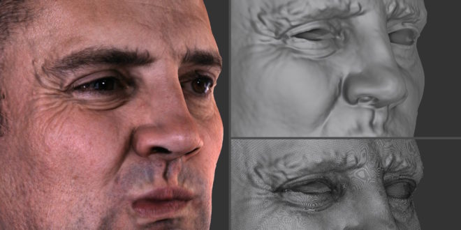 di4d facial performance capturejpeg Dimensional Imaging unveil new facial capture tech at SIGGRAPH