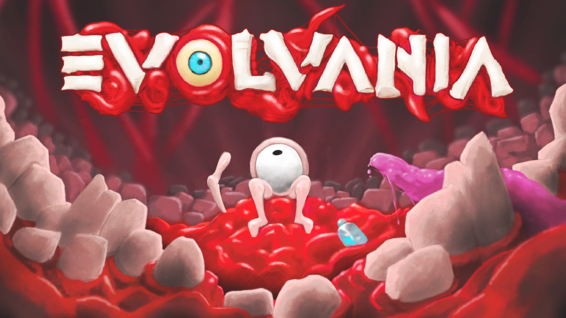 [Industry news] Enter Evolvania: A Twisted, Evolution-Driven Metroidvania Coming to PC via Steam