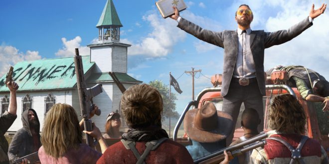 far cry 5 2880x1800 joseph seed 4k 7814 Far Cry 5 takes the top spot for second week running