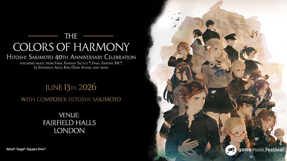 [Industry News] Hitoshi Sakimoto invites you to join him for Game Music Festival 2026