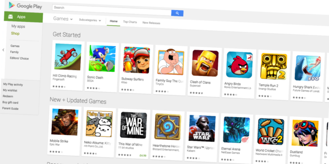 google play storepng Google Play has named its Best Games of 2017
