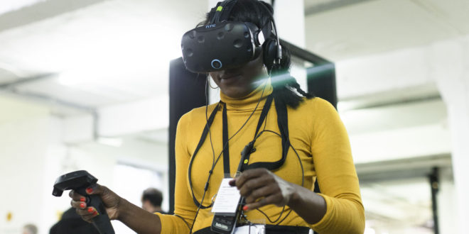 image from digital catapult woman using vr kit headerjpg Digital Catapult launches second Immersive Lab in Brighton