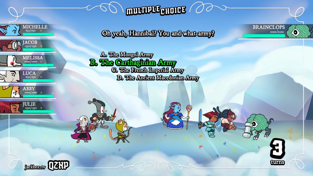 jackbox party pack 11 img 2 Allard Laban and Belia Portillo from Jackbox Games on Jackbox Party Pack 11