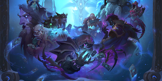 knights of the frozen throne key art final0png We opened 51 Hearthstone Knights of the Frozen Throne packs, here's the low down on what you might get
