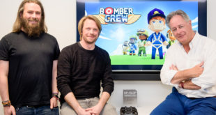 l r jon wingrove dave miller dominic wheatley Curve Digital acquires Bomber Crew developer, Runner Duck