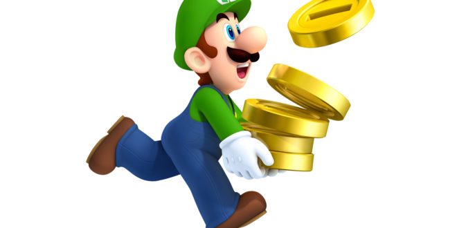 luigi holding coins 16 9 white Nintendo acquires Luigi's Mansion 3 developer Next Level Games
