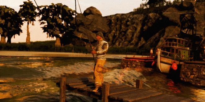 maneater fishermanattack smaller How Tripwire’s Maneater plans to bite off a bigger chunk of the profits with Epic’s Game Store