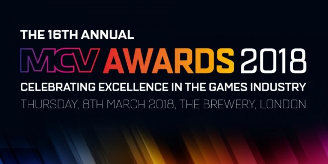 mcv awards 2018 logo 16 9jpg Sony DADC announced as Red Carpet sponsor for the MCV Awards 2018