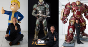 muckle lead Large as life: the creative process behind those amazing E3 trade show figures