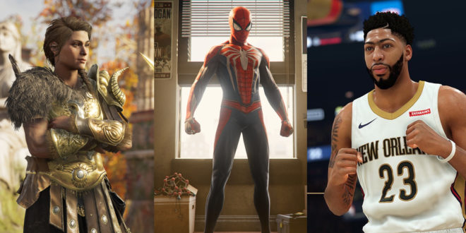 npd sept US charts: Spider-Man, NBA 2K19 and Assassin’s Creed Odyssey lead the pack