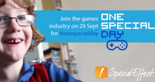 osd justgiving header copyjpg Special Effect's One Special Day launches