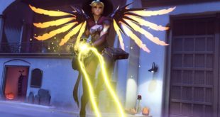 ow halloweenlegendaryskins mercy tg 001400jpg Mercy's rework is now live on Overwatch after a month of on the Private Test Realm