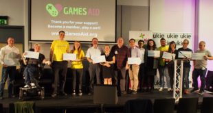 p1010930 GamesAid: nine charities receive £23,680 each in 2018 cheque giving ceremony