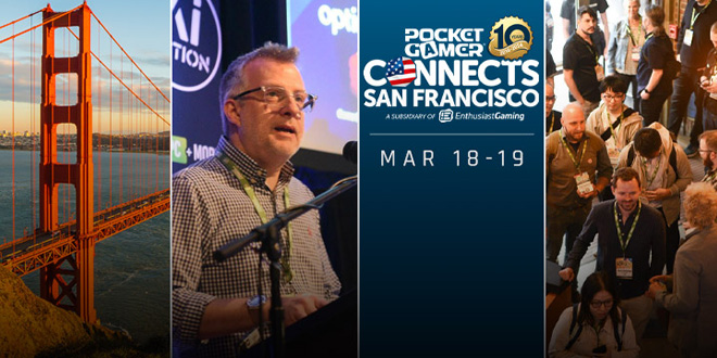 pocket gamer connects san fransisco 2024 header img Pocket Gamer Connects will hold a 10th Anniversary Event in San Francisco