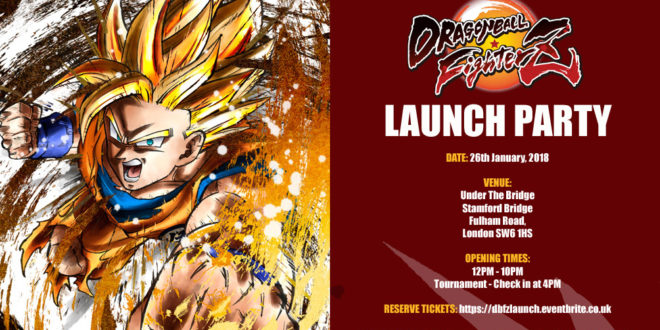 public dbfz invitejpg Dragon Ball FighterZ tournament at Stamford Bridge to celebrate title's launch