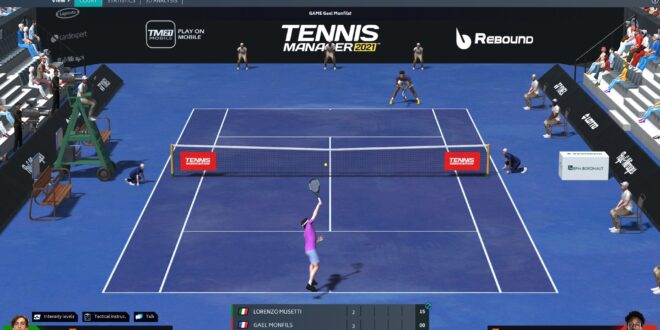 screen match Unsigned – Rise to the top of the scene in Tennis Manager 2021!