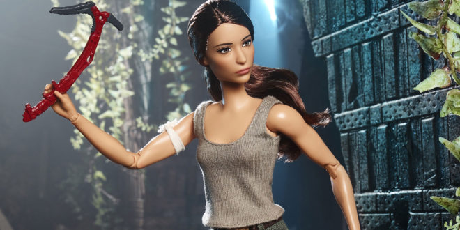 tomb raider barbie Barbie goes tomb raiding with new movie tie-in